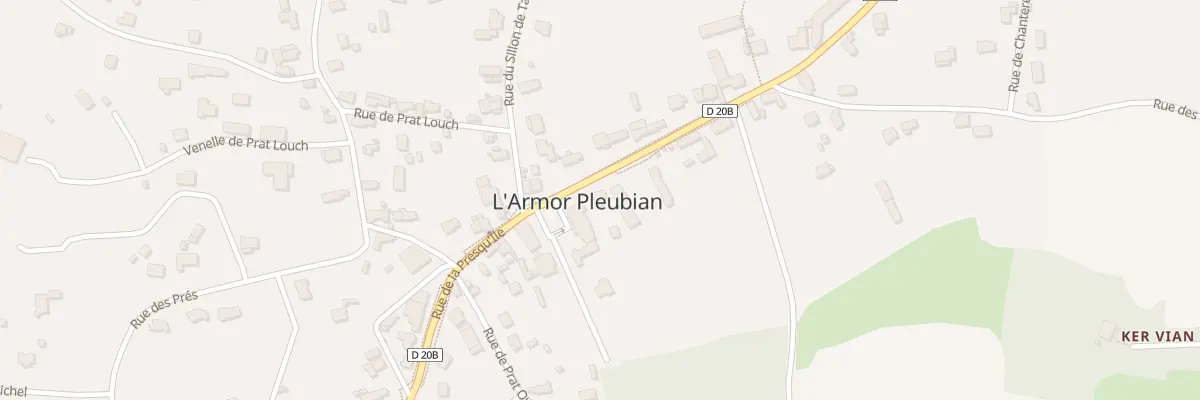 Plan du 2 Rue de Laneros à Pleubian