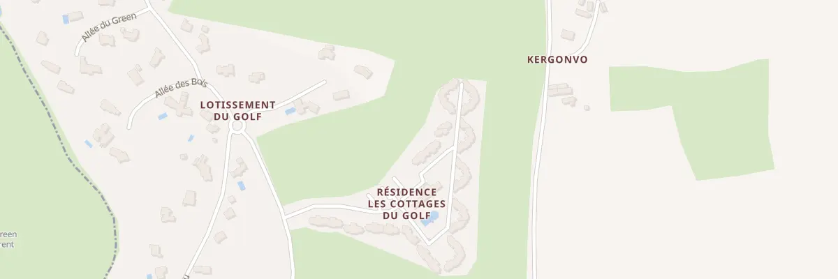 Plan du 5794 Golf Saint Laurent à Ploemel