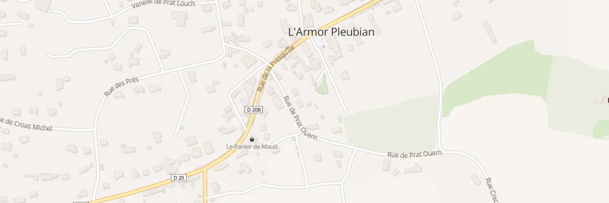 Plan du 7 Rue de Prat Ouern à Pleubian