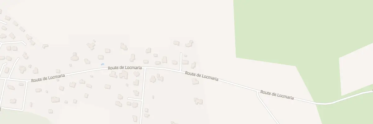 Plan du 53 Rte de Locmaria à Landévant