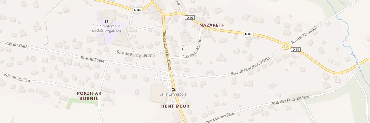 Plan du 4 Rue de la Mairie à Saint-Agathon
