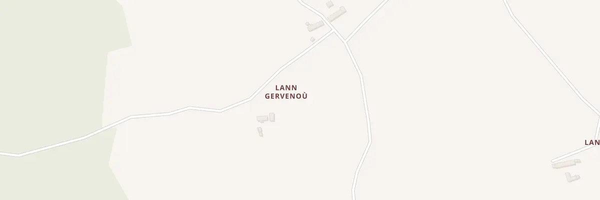 Plan du 3 Lan Kervenou à Pommerit-le-Vicomte