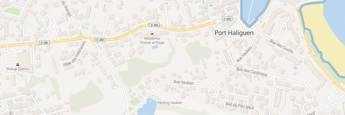 Plan du 96 Rue de Port-Haliguen à Quiberon