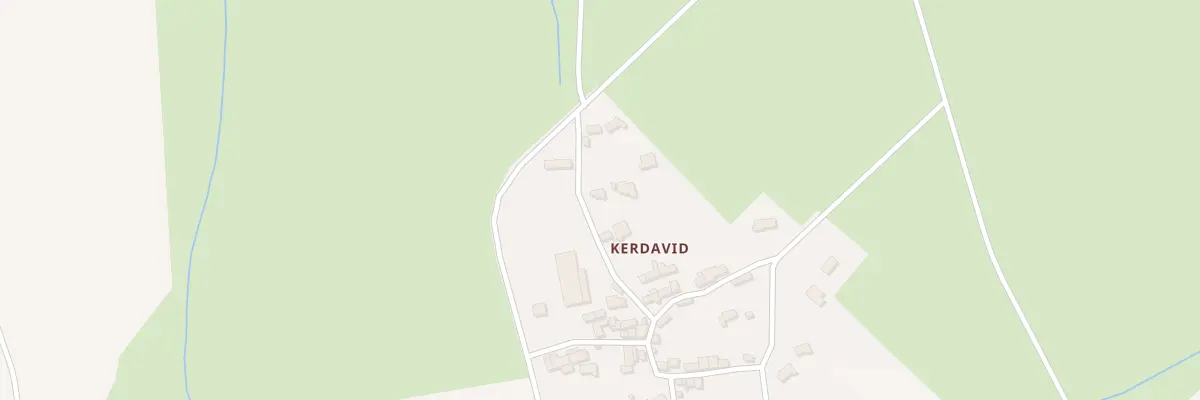 Plan du 5772 Kerdavid à Locmaria
