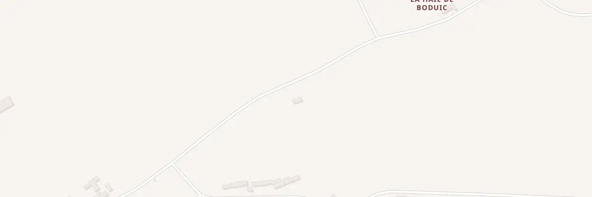 Plan du 40 Boduic à Cléguérec