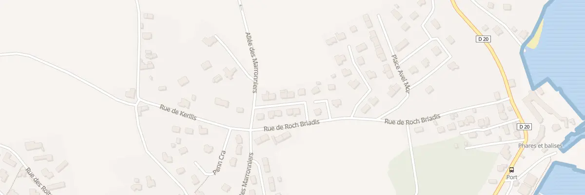 Plan du 9 Cité de Keruellan à Lézardrieux