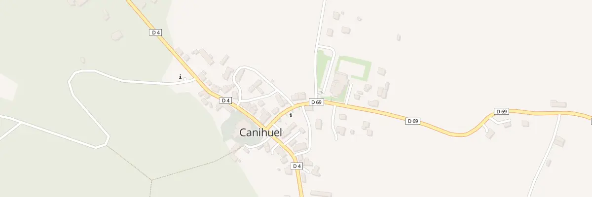 Plan du 3 Rue de l’Hippodrome à Canihuel