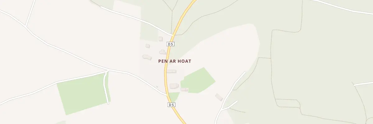 Plan du 2 Pen An Hoat à Saint-Péver