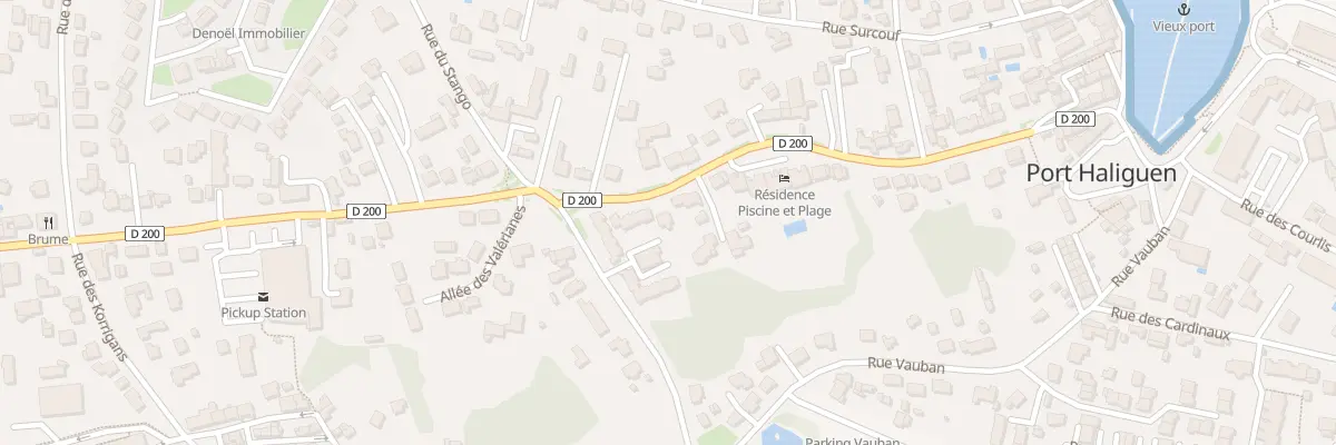 Plan du 88 Rue de Port-Haliguen à Quiberon