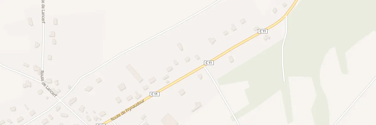 Plan du 23 Rte de Frynaudour à Plourivo