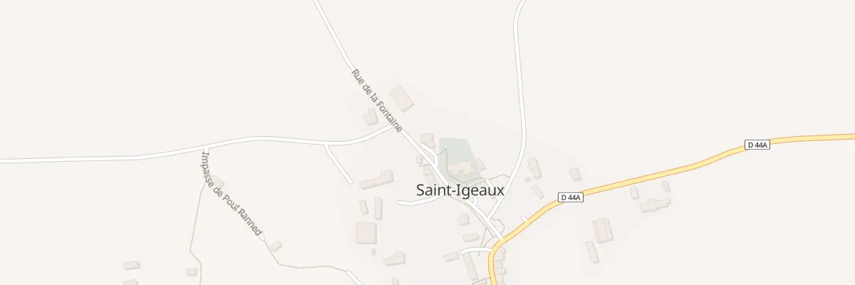 Plan du 2 Rue de la Fontaine à Saint-Igeaux