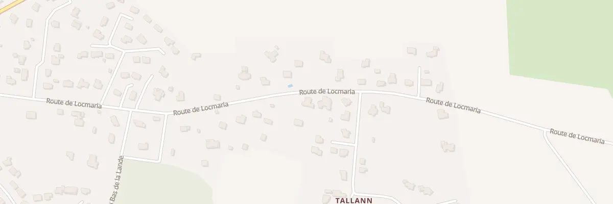 Plan du 44B Rte de Locmaria à Landévant