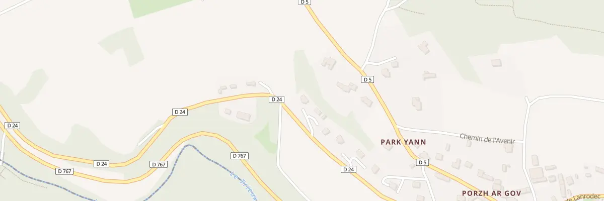 Plan du 5194 Au Bourg à Saint-Péver