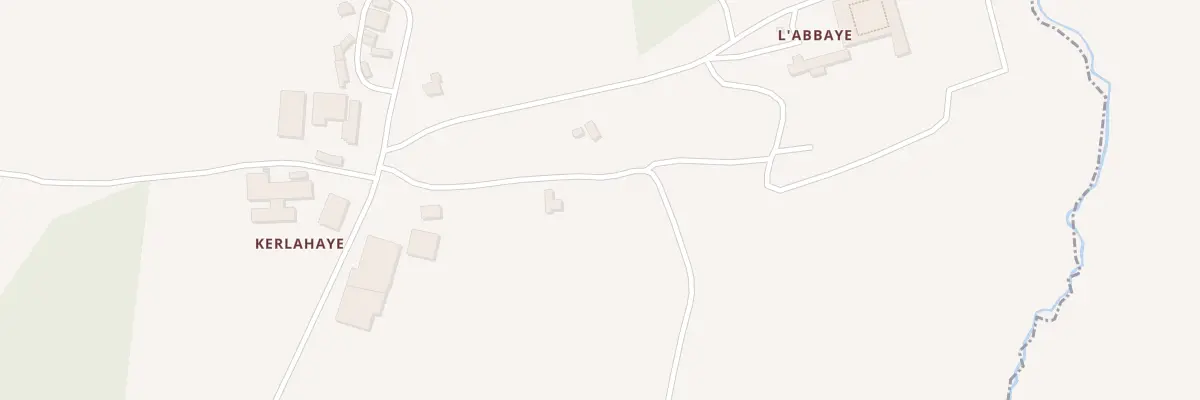 Plan du 4 L’Abbaye à Kerpert