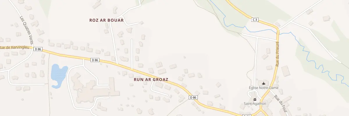 Plan du 22 Rue des Ecoles à Saint-Agathon