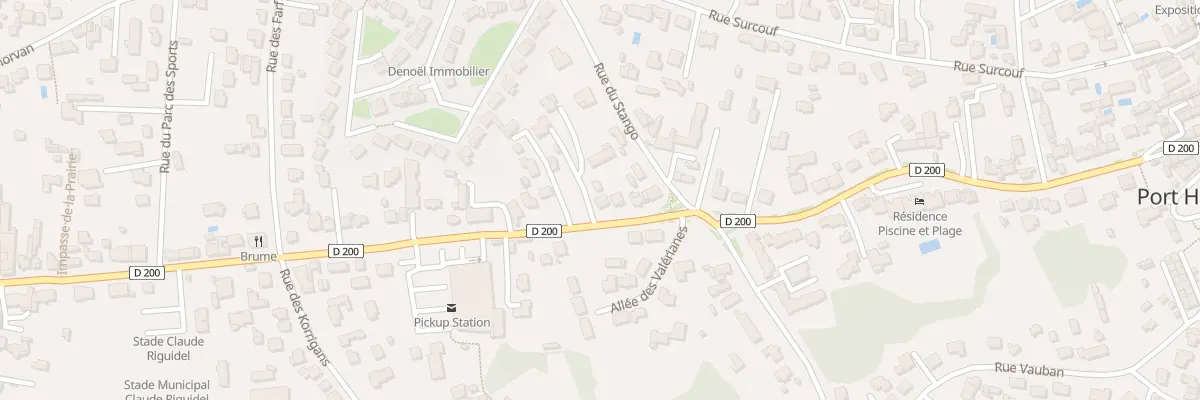 Plan du 113 Rue de Port-Haliguen à Quiberon