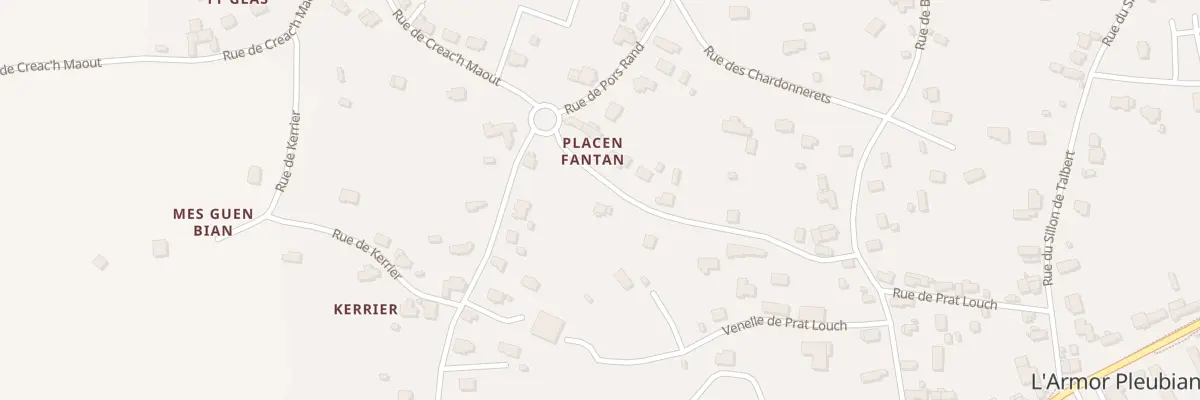Plan du 4 Rue de la Fontaine à Pleubian