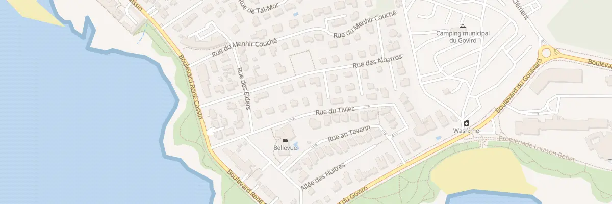 Plan du 11 Rue de Tiviec à Quiberon
