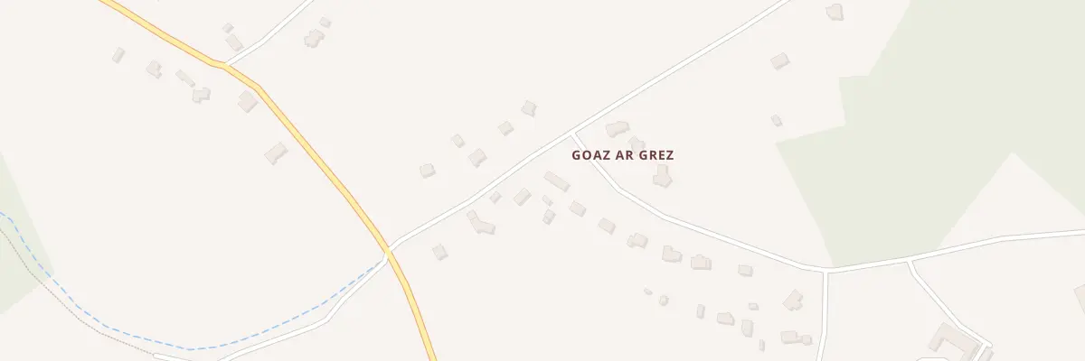 Plan du 7 Goas ar Gres à Saint-Agathon