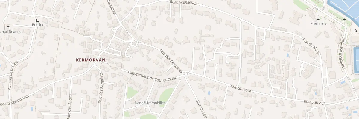 Plan du 47T Rue des Corsaires à Quiberon