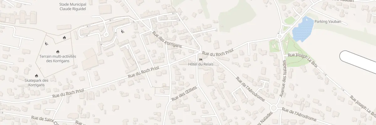 Plan du 62T Rue du Roch Priol à Quiberon