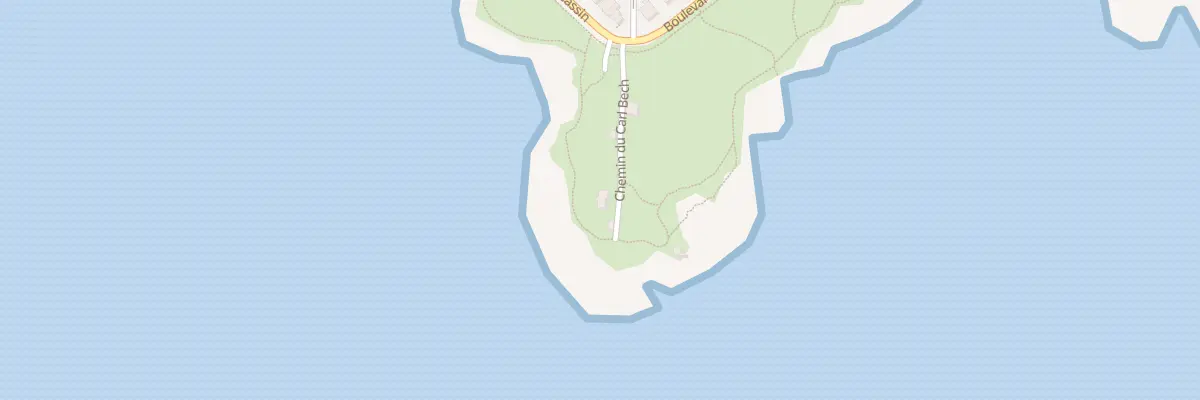 Plan du 8 Che du Carl Bech à Quiberon
