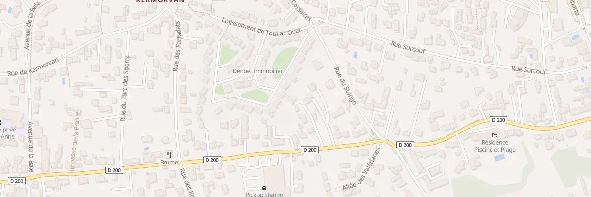 Plan du 109T Rue de Port-Haliguen à Quiberon