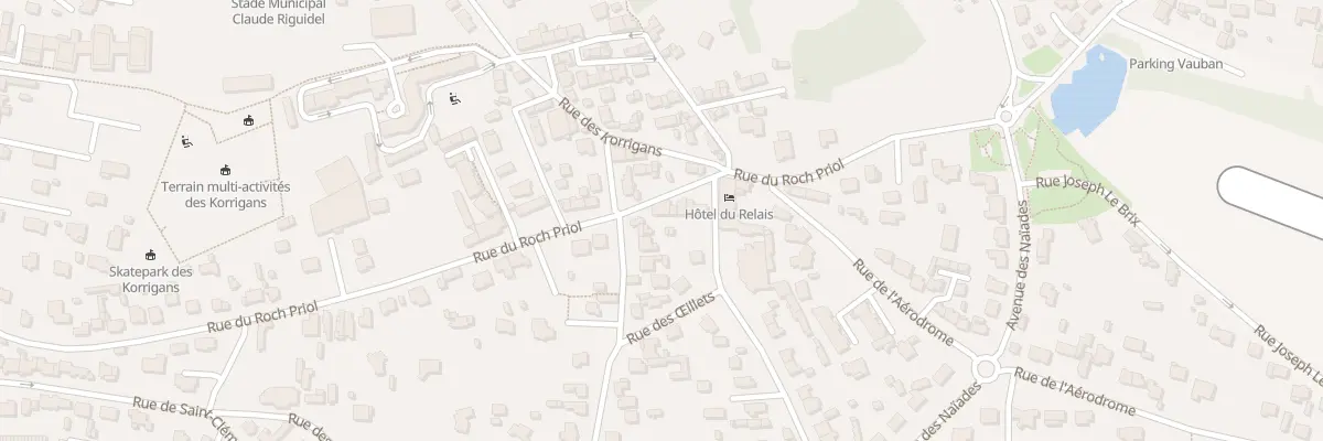 Plan du 60 Rue du Roch Priol à Quiberon