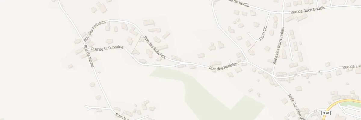 Plan du 16 Rue de la Fontaine à Lézardrieux