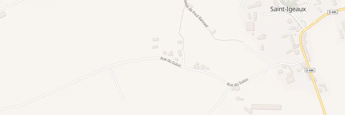 Plan du 12 Rue du Sulon à Saint-Igeaux