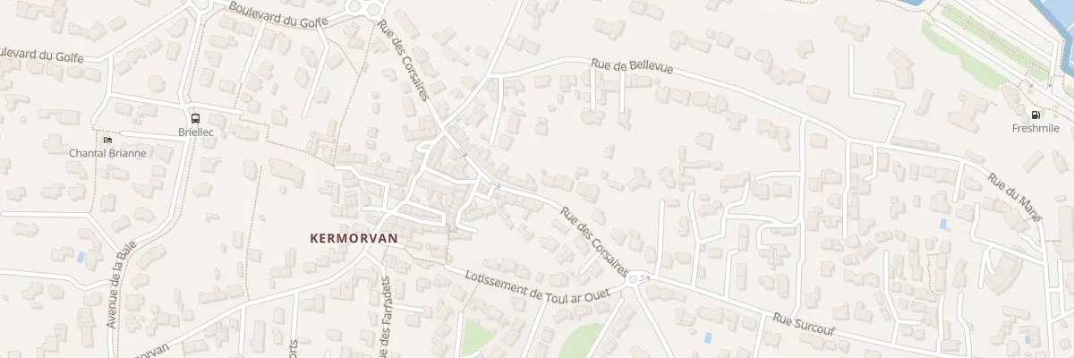 Plan du 37 Rue des Corsaires à Quiberon
