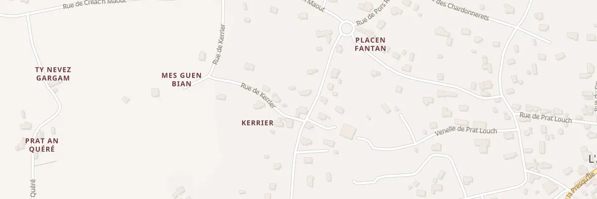 Plan du 53 Rue de Pors Rand à Pleubian