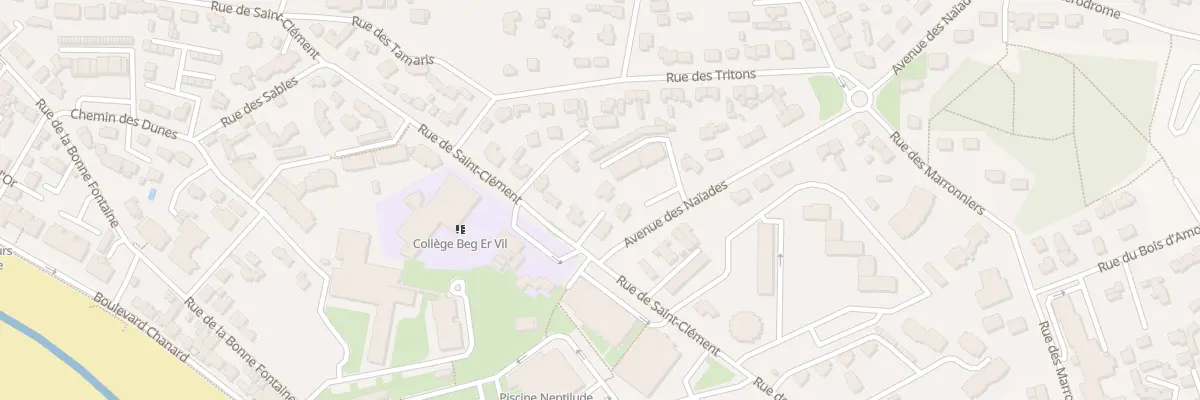 Plan du 55 Rue de Saint Clément à Quiberon