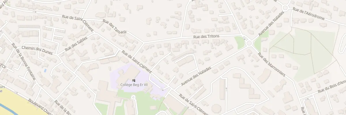Plan du 47B Rue de Saint Clément à Quiberon