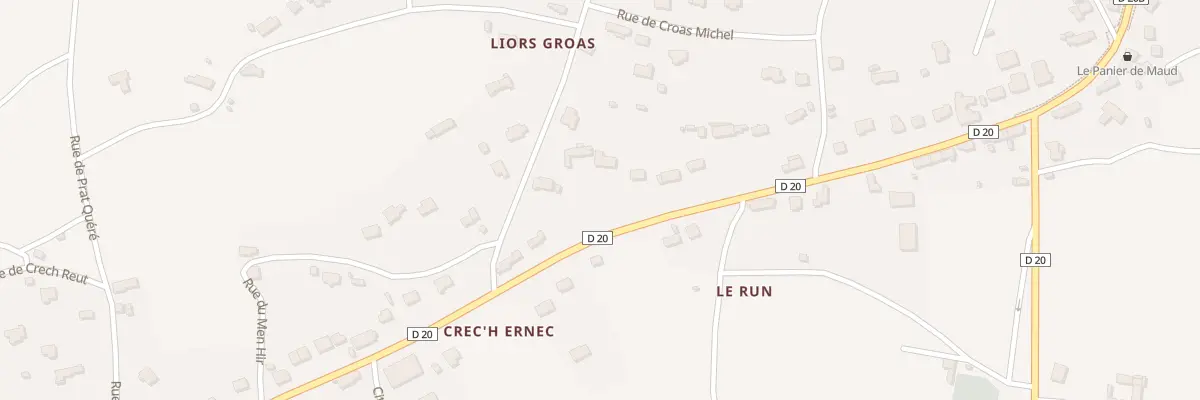 Plan du 4B Rue de Pors Rand à Pleubian