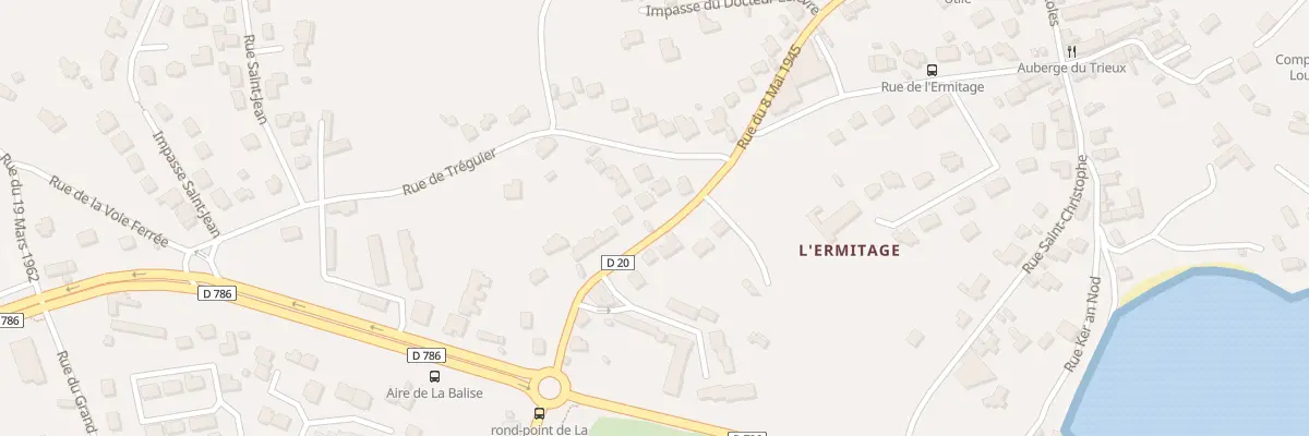 Plan du 6 Rue du Prioly à Lézardrieux
