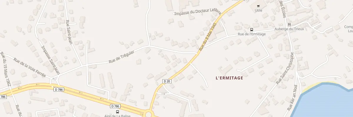 Plan du 1 Rue de Tréguier à Lézardrieux