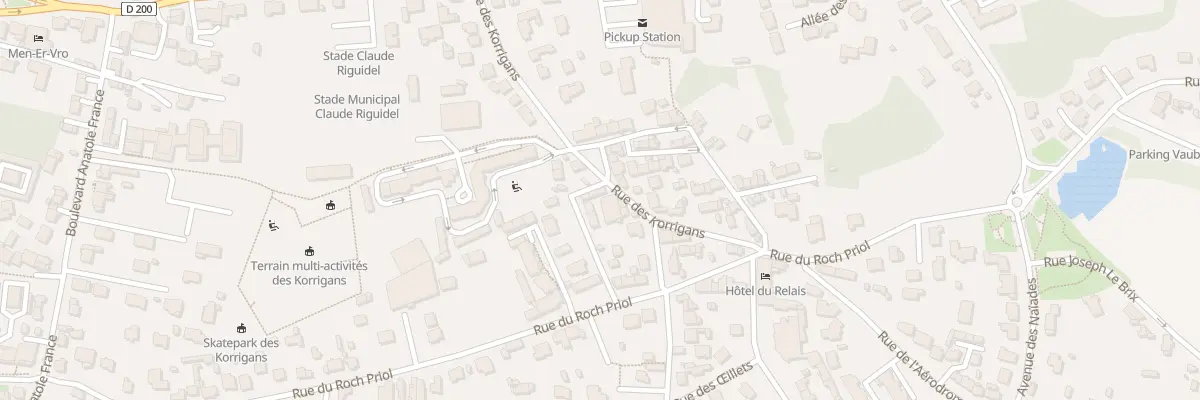 Plan du 28 Rue des Korrigans à Quiberon