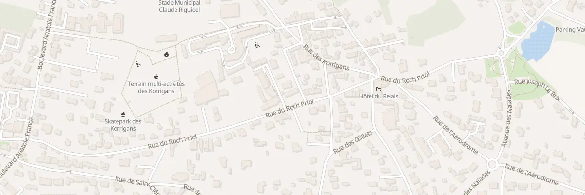 Plan du 47 Rue du Roch Priol à Quiberon