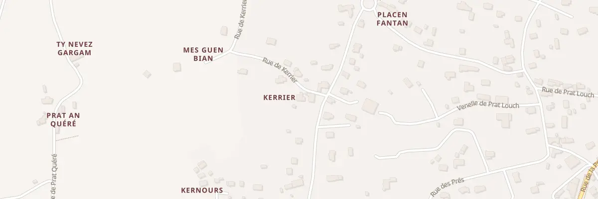 Plan du 47 Rue de Pors Rand à Pleubian