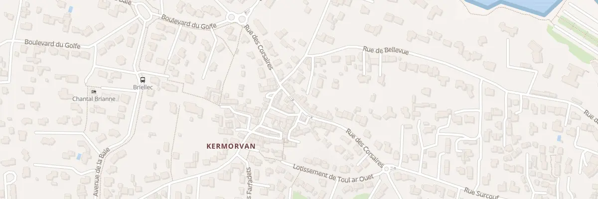 Plan du 19 Rue des Corsaires à Quiberon