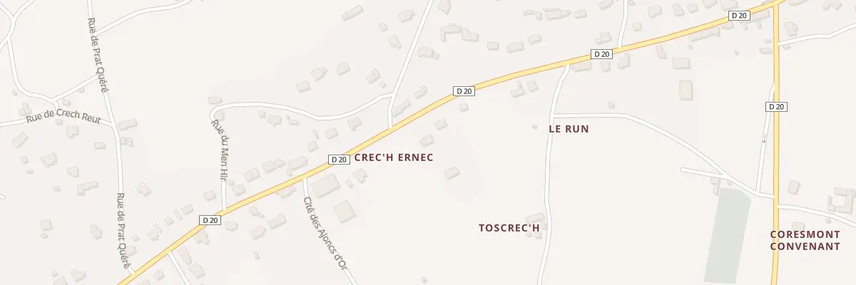 Plan du 2 Rue de la Presqu’Île à Pleubian