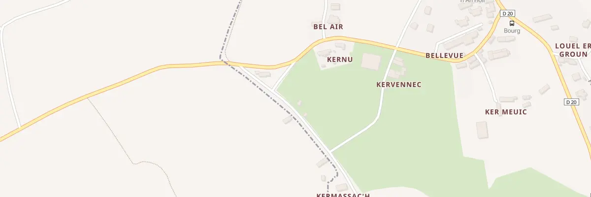 Plan du 5085 Kermassac’h à Lanmodez