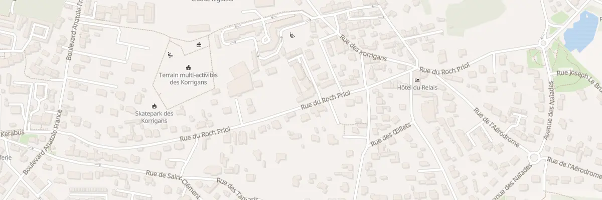 Plan du 43 Rue du Roch Priol à Quiberon
