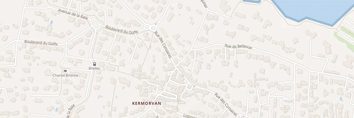 Plan du 11 Rue des Corsaires à Quiberon