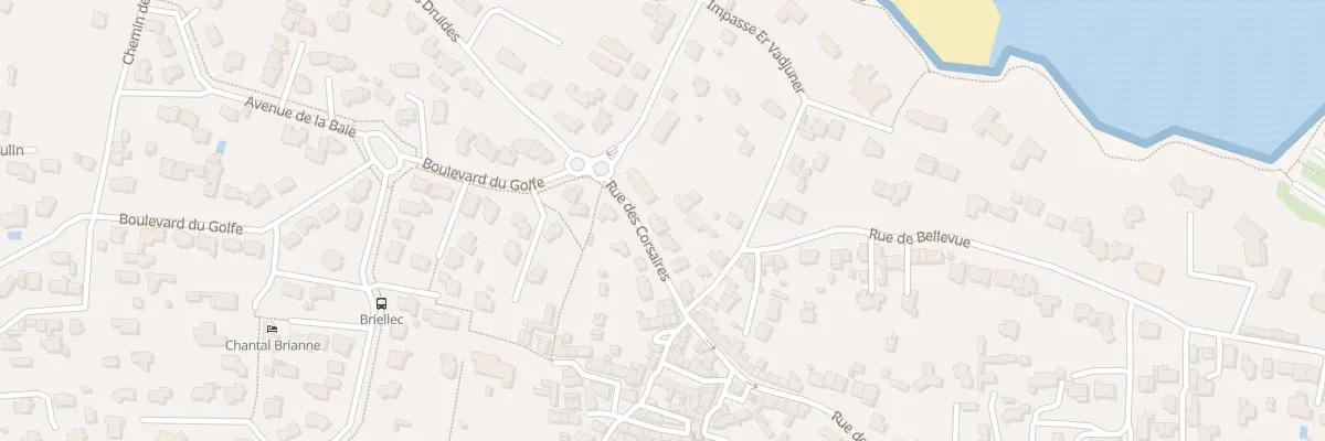 Plan du 5 Rue des Corsaires à Quiberon