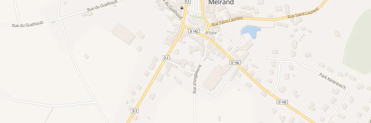 Plan du 3 Rue du Bot à Melrand