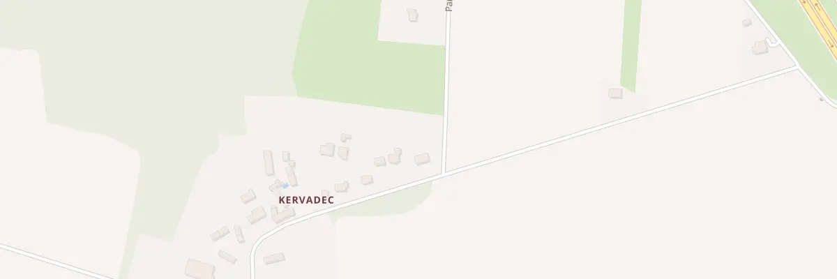 Plan du 5175 Kervadec à Landaul