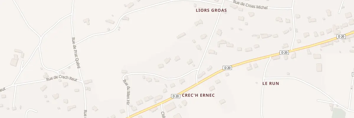 Plan du 11 Rue de Pors Rand à Pleubian
