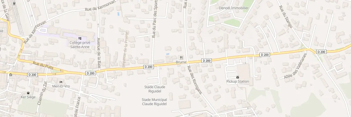 Plan du 77 Rue de Port-Haliguen à Quiberon